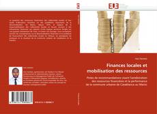 Buchcover von Finances locales et mobilisation des ressources