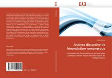 Analyse discursive de l'énonciation romanesque的封面