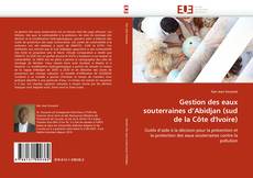 Buchcover von Gestion des eaux souterraines d'Abidjan (sud de la Côte d'Ivoire)