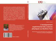 Buchcover von L’enseignement expérimental des sciences physiques au Burkina Faso