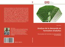 Bookcover of Analyse de la demande en formation d'adultes