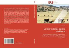 Capa do livro de La filière viande bovine au Maroc 