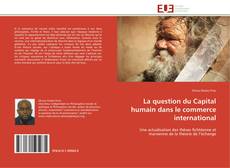 Buchcover von La question du Capital humain dans le commerce international