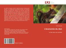 Buchcover von L'économie du don