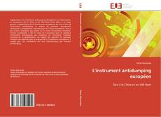 Buchcover von L'instrument antidumping européen