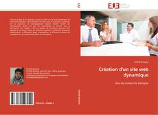 Bookcover of Création d'un site web dynamique