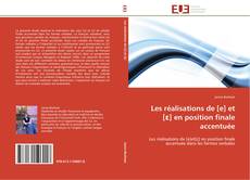 Bookcover of Les réalisations de [e] et [ε] en position finale accentuée