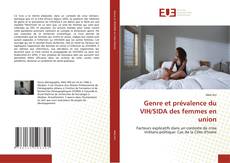 Bookcover of Genre et prévalence du VIH/SIDA des femmes en union