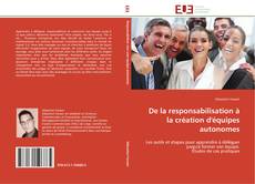 Buchcover von De la responsabilisation à la création d'équipes autonomes