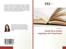 Etude de la chaîne logistique de l'imprimerie kitap kapağı