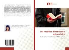 Обложка Les modèles d'instruction préparatoire