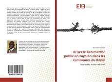 Capa do livro de Briser le lien marché public-corruption dans les communes du Bénin 