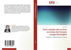 Buchcover von Tenir compte des erreurs en classe de Français Langue Étrangère