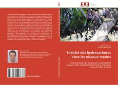 Capa do livro de Toxicité des hydrocarbures chez les oiseaux marins 