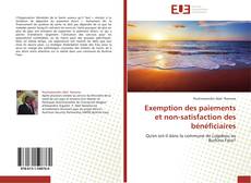 Bookcover of Exemption des paiements et non-satisfaction des bénéficiaires