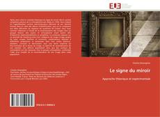 Buchcover von Le signe du miroir