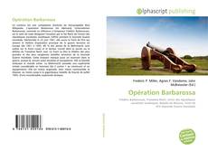 Bookcover of Opération Barbarossa