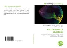 Buchcover von Pacte Germano-soviétique