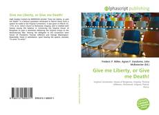 Give me Liberty, or Give me Death!的封面