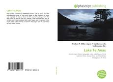 Lake Te Anau的封面