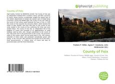 Borítókép a  County of Foix - hoz