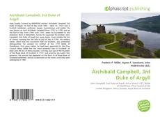 Copertina di Archibald Campbell, 3rd Duke of Argyll