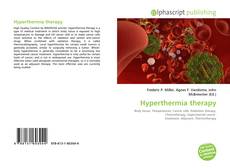 Bookcover of Hyperthermia therapy