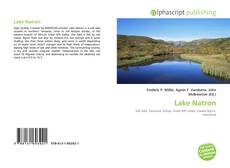 Lake Natron kitap kapağı