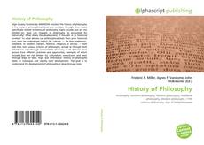Borítókép a  History of Philosophy - hoz