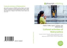 Couverture de Cultural activities of Maharashtra