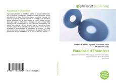 Borítókép a  Paradoxe d'Ehrenfest - hoz