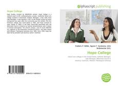 Hope College kitap kapağı