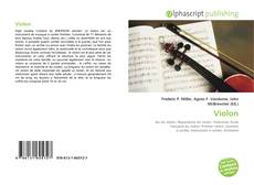 Borítókép a  Violon - hoz