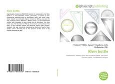 Couverture de Klein bottle