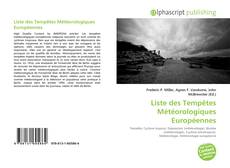 Couverture de Liste des Tempêtes Météorologiques Européennes
