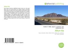 Borítókép a  Altun Ha - hoz