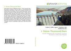 Borítókép a  J. Strom Thurmond Dam - hoz