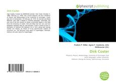 Borítókép a  Dirk Coster - hoz