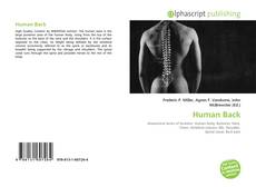 Borítókép a  Human Back - hoz