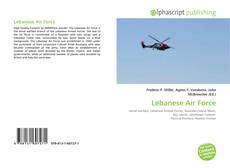 Portada del libro de Lebanese Air Force