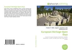 Borítókép a  European Heritage Open Days - hoz