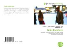Обложка Émile Durkheim