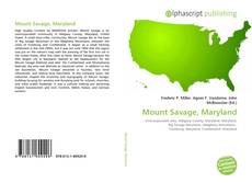 Mount Savage, Maryland的封面