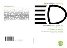 Borítókép a  Gaussian beam - hoz