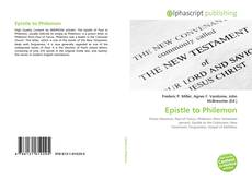 Capa do livro de Epistle to Philemon 