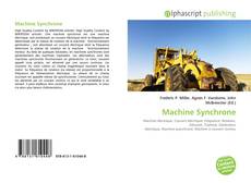 Обложка Machine Synchrone