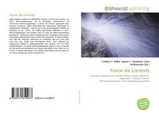 Buchcover von Force de Lorentz