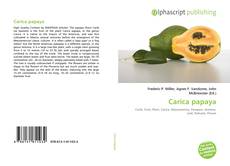 Buchcover von Carica papaya