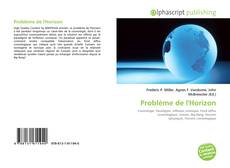 Bookcover of Problème de l'Horizon