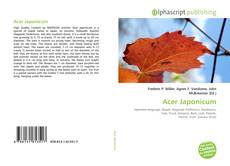 Обложка Acer Japonicum